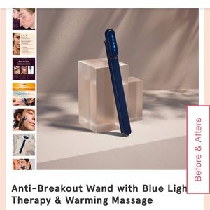 Solawave BLUE light anti acne wand